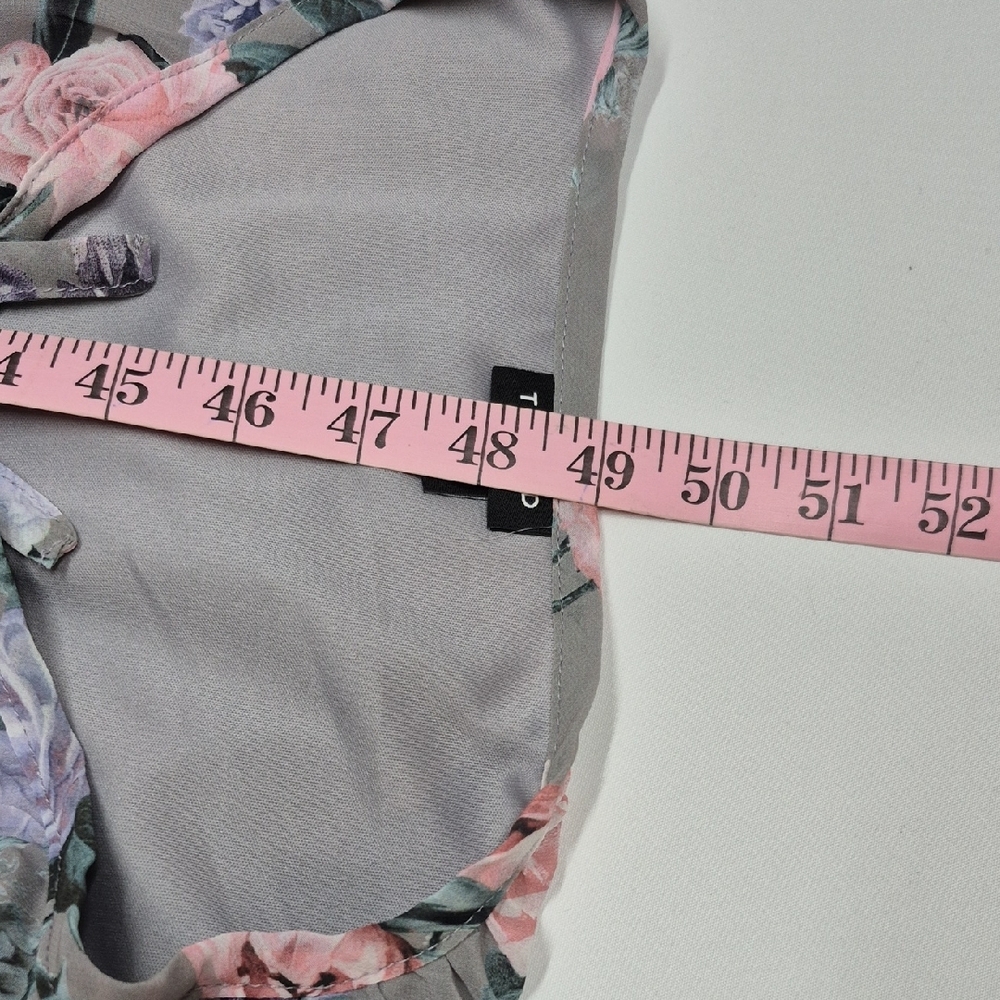 Torrid Floral Midi Dress Pastel Colors Plus Size 3X - Picture 12 of 12